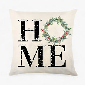 home & garden : Housse de Coussin en Lin de Noël - Décor Festif Et Confortable Pour La Maison in 12 van Pantino