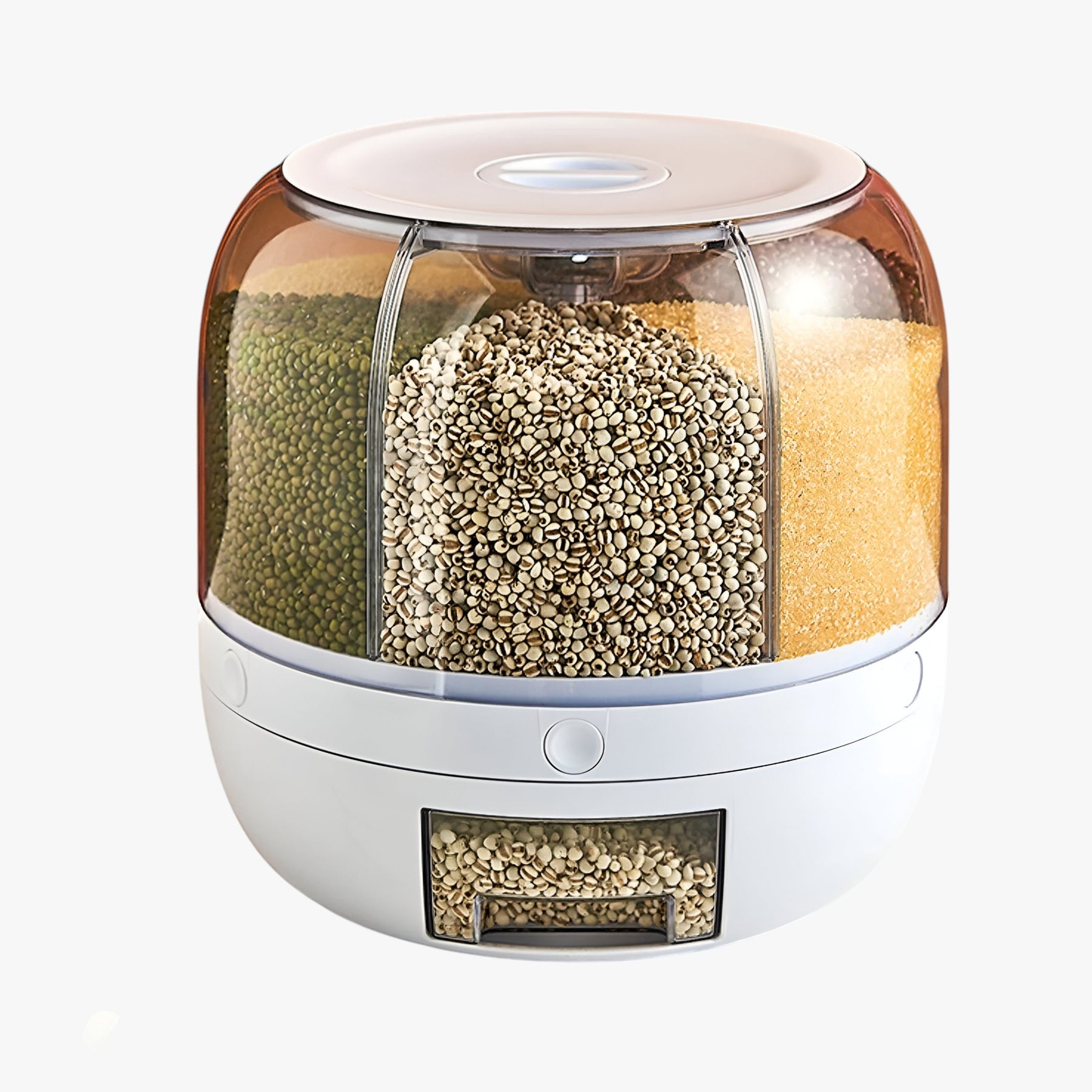 home & garden : Slimme Graandispenser met Insectbescherming - Licht Grijs in van Pantino