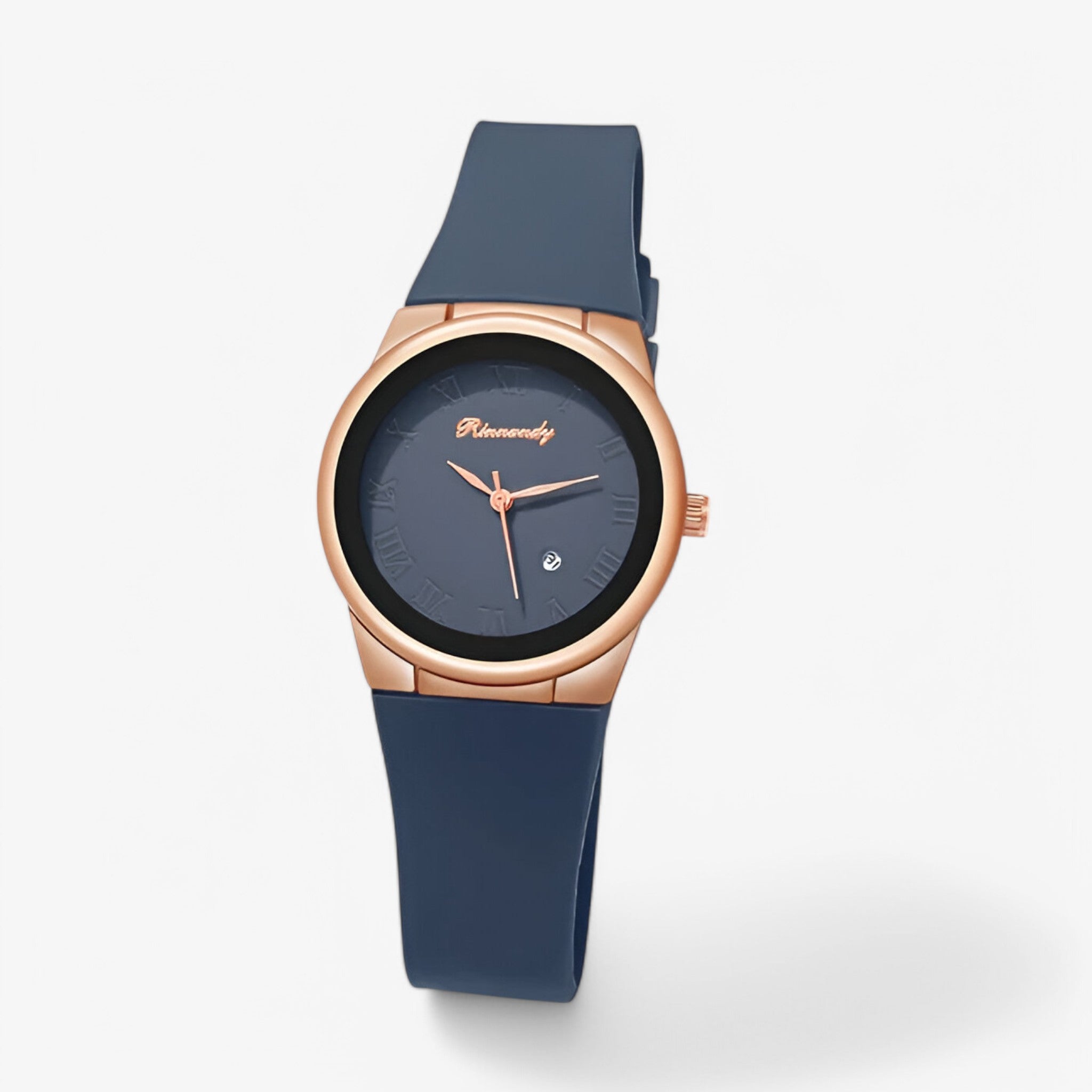 outdoor equipment : Sporthorloge Wit met Siliconen Band - Analoog Kwartsuurwerk voor Heren & Dames in Blauw van Pantino