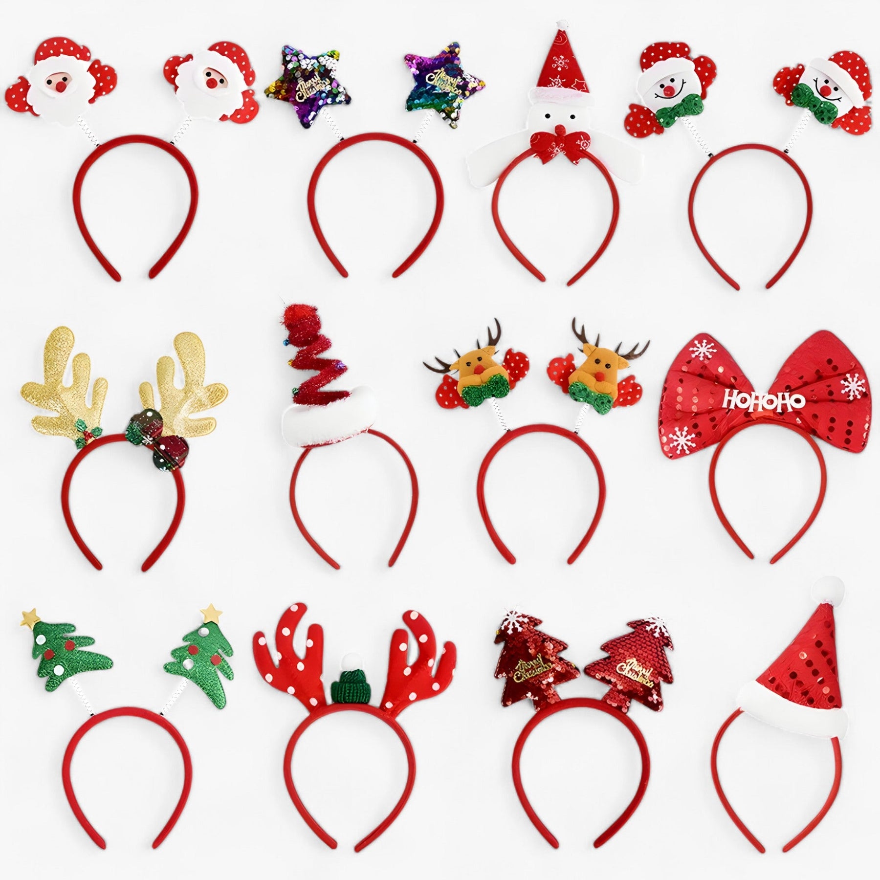 Headband : Kerst Diadeem - Feestelijke Accessoire voor Kinderen en Volwassenen in van Pantino
