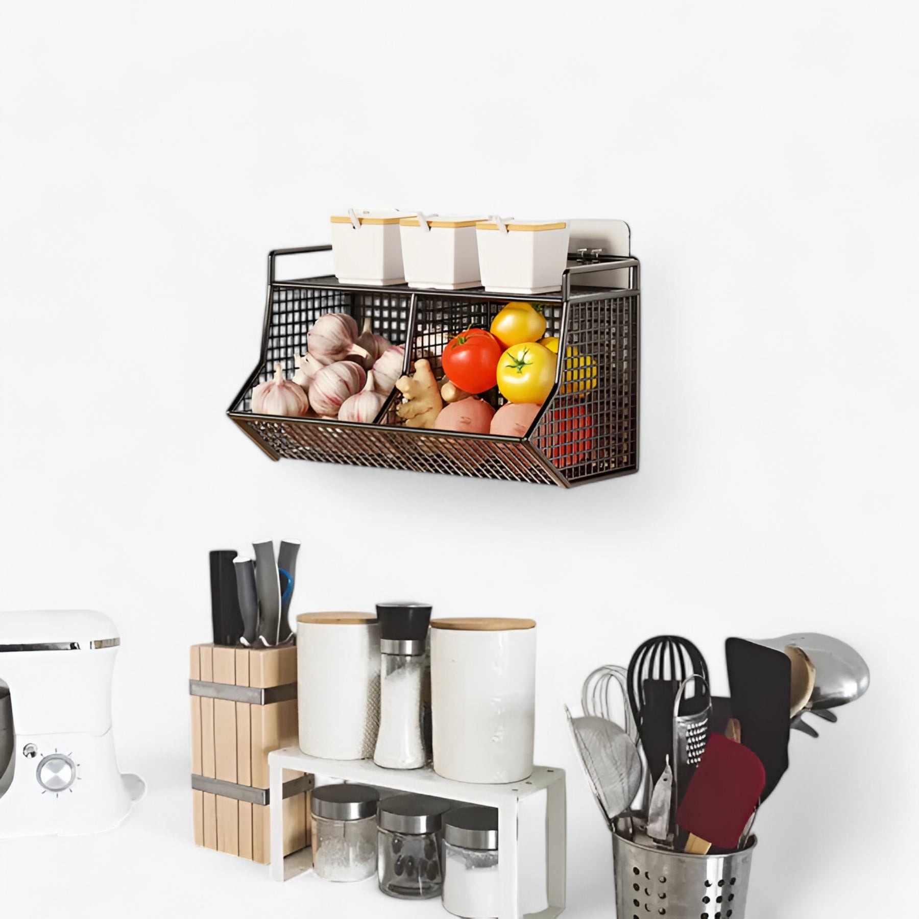 home & garden : Hangende Opbergmand - Ruimtebesparend in van Pantino