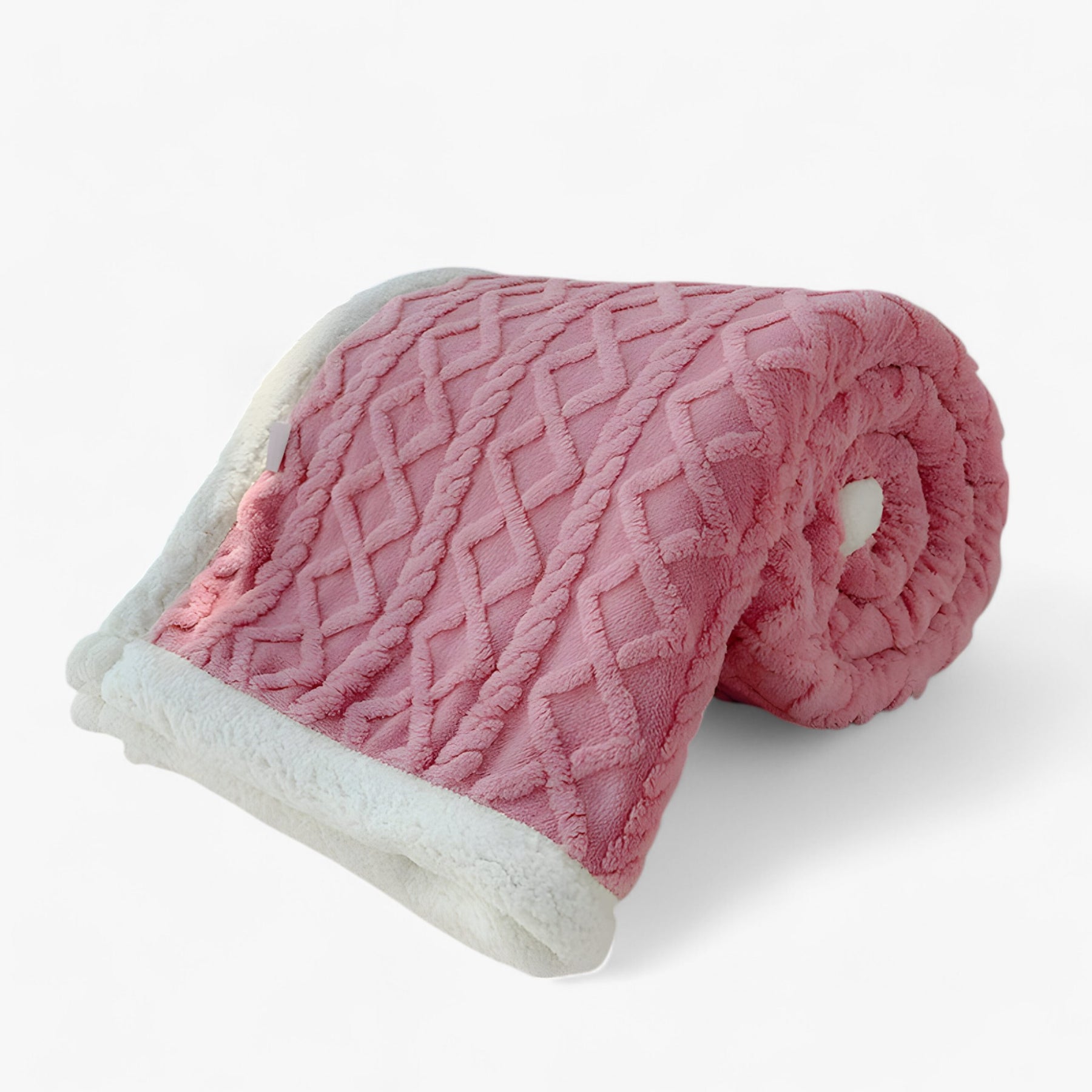 home & garden : Dubbel Dikke Winterdeken - Super Zacht en Warm - Cameo Roze in Cameo Roze van Pantino