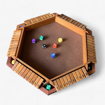 other : Strategisch Plezier - Shut the Box Spel - Groen in Bruin van Pantino