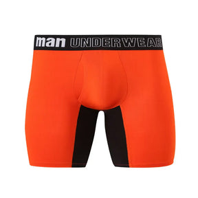 Underwear : Bamboevezel Serviesset - Eco-vriendelijk Eetgerei in Oranje-Zwart van Pantino