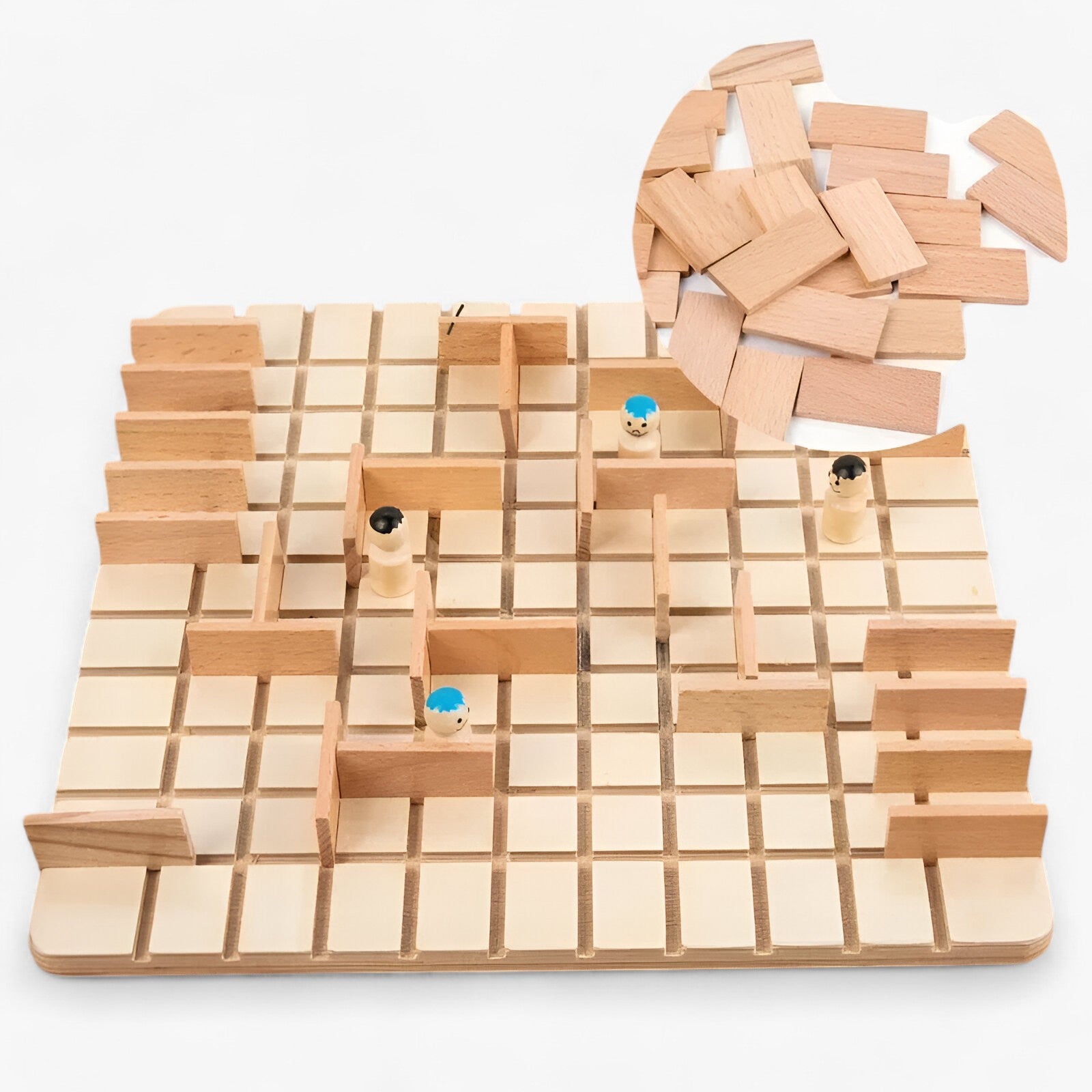 other : Slimme Strategie - Houten Quoridor Spel voor Gezinnen in van Pantino