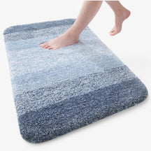 home & garden : Heidi Droge Voeten in een Handomdraai - Superabsorberende Antislip Badmat - Blauw in Blauw van Pantino