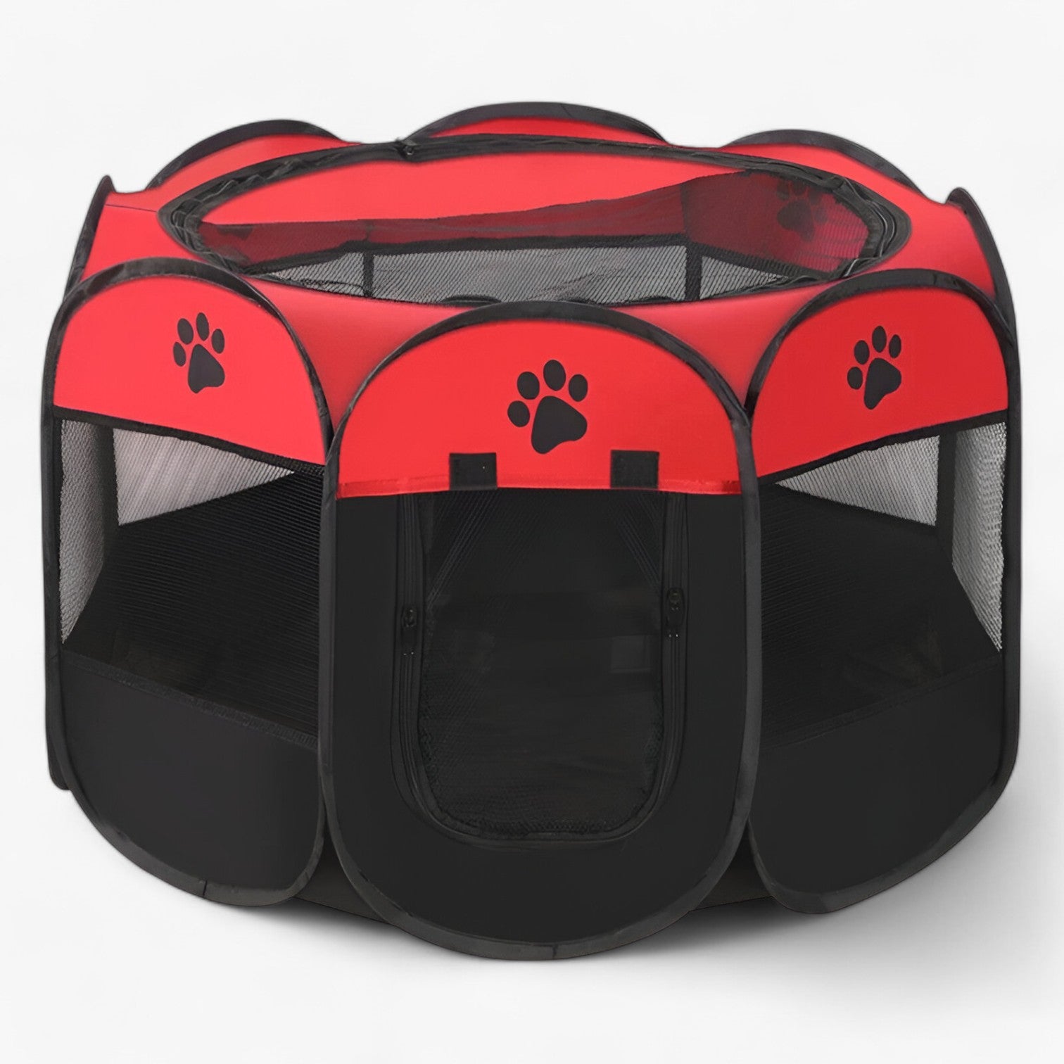 outdoor equipment : Verplaatsbare Opvouwbare Huisjestent voor Comfort en Gemak - Roze in rood van Pantino