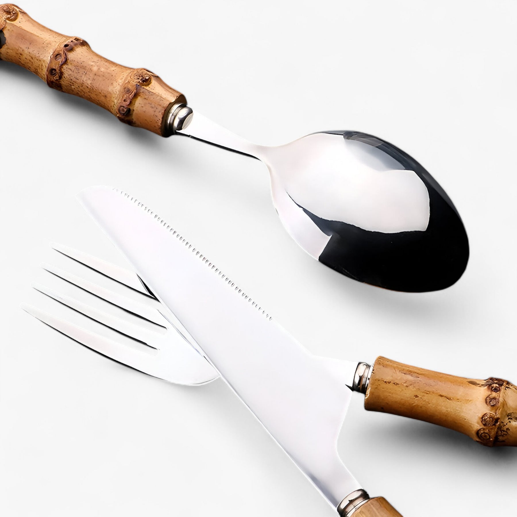 home & garden : BambooCraft - Bamboe Bestekset - Goud 24Stuks in van Pantino