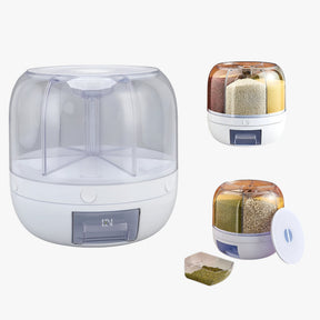 home & garden : Slimme Graandispenser met Insectbescherming - Licht Grijs in van Pantino