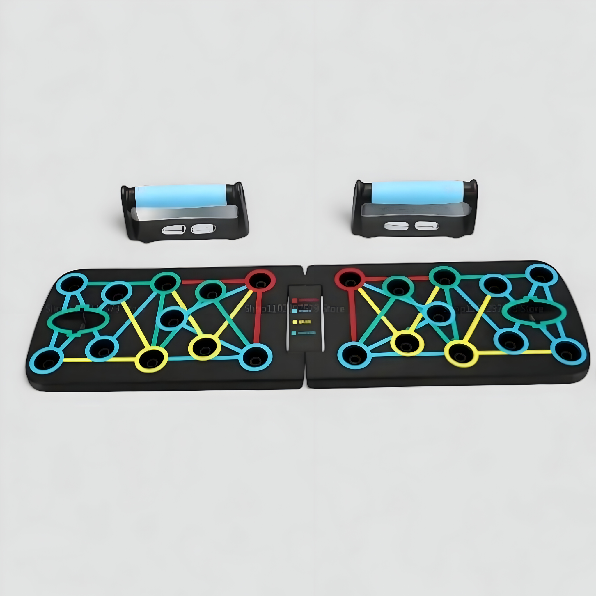 outdoor equipment : Multifunctioneel Trainingsboard - Thuis Fitness Push-Up - Kunststof in van Pantino