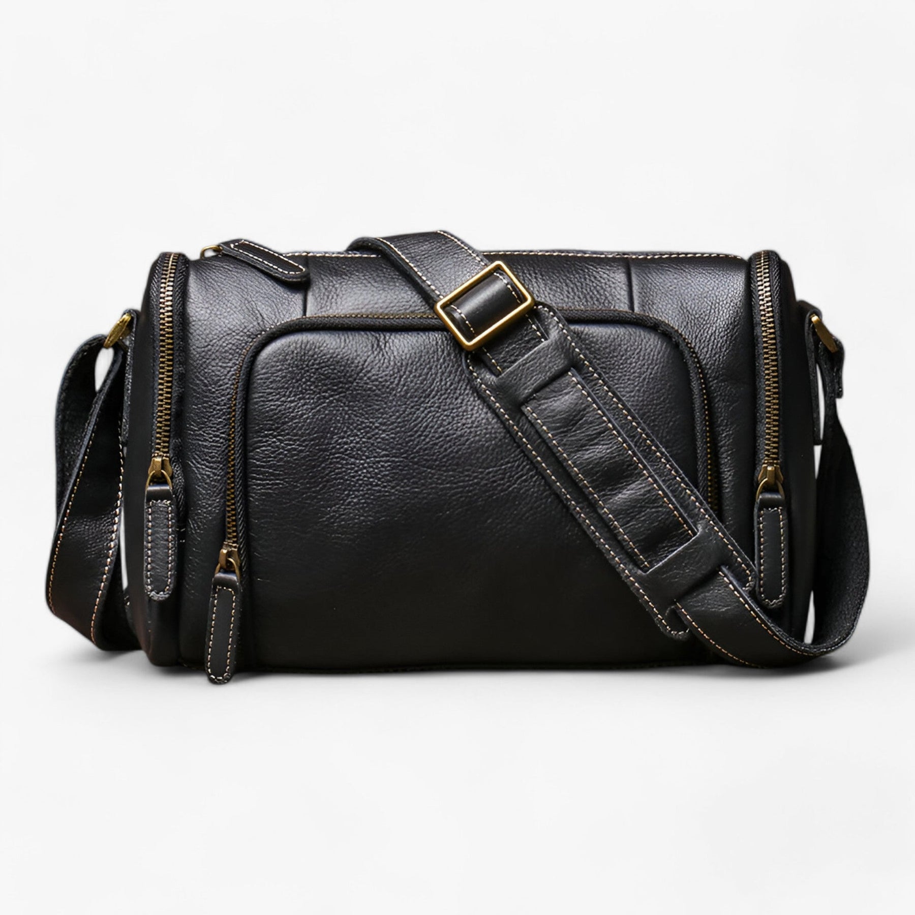 Bags : Borsa a spalla vintage - multifunzionale in Nero van Pantino