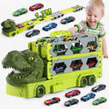 Dinosaurus Race Truck - Eindeloos Plezier - Militair Groen