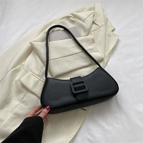 bags : Amélie Schoudertas Dames - Zwart in Zwart 29x13cm van Pantino