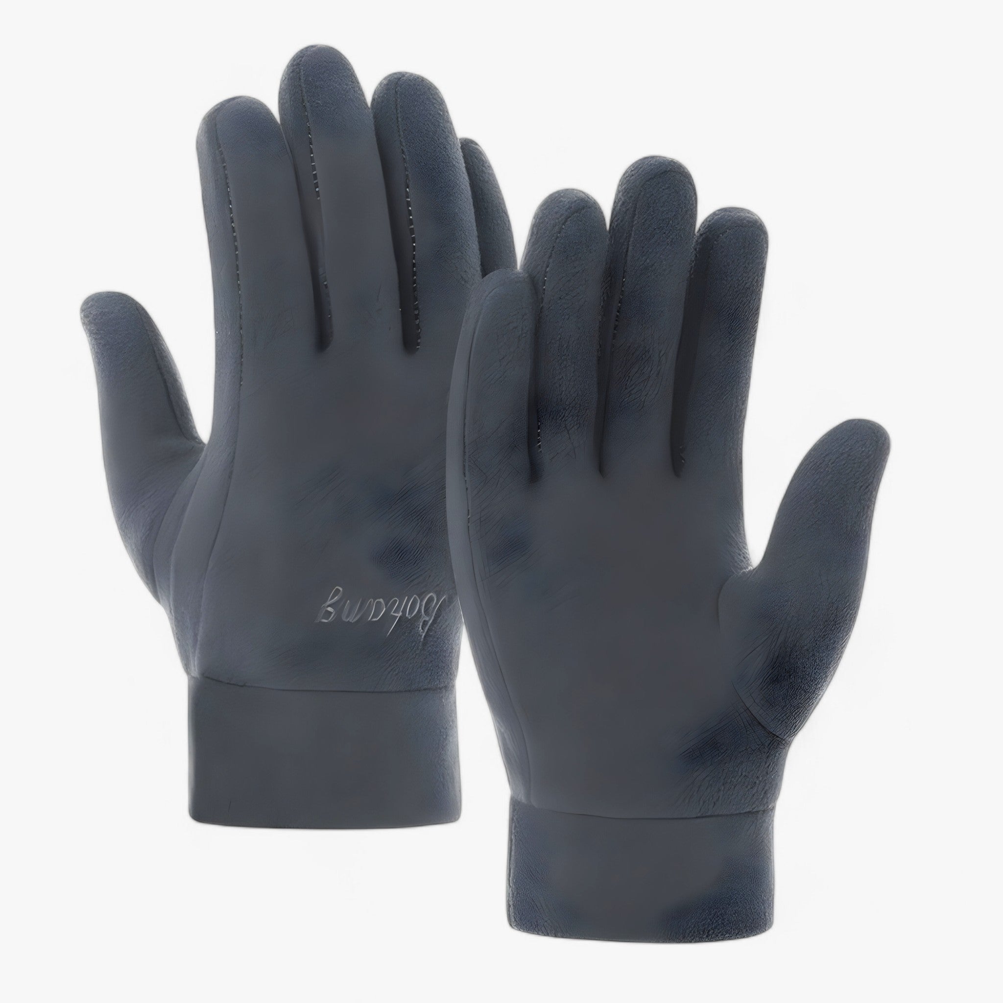 outdoor equipment : Unisex Thermohandschoenen - Warmte en Comfort in de Buitenlucht - Zwart in Grijs One size van Pantino