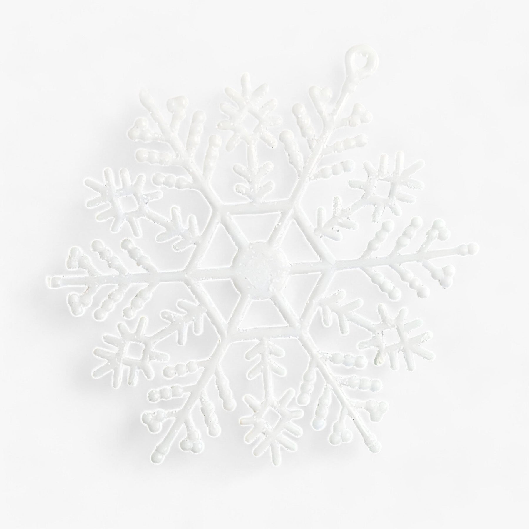 home & garden : Pendentif Sneeuwvlok - Voeg een Sprankelende Touch Toe aan Uw Kerstboom - Goud in Wit 12Stukken van Pantino