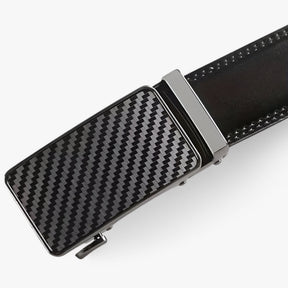 Belt : Verfijnde Leren Modebelt Heren Leer - Bruin in van Pantino