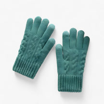 Gloves : Handschoenen Dames Huid Rood - Thermische Dameshandschoenen - Touch Screen Compatibel in Groen van Pantino