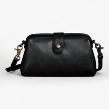 bags : Elegante Schoudertas Dames - Compacter Design en Lichtgewicht - Rood in Zwart van Pantino