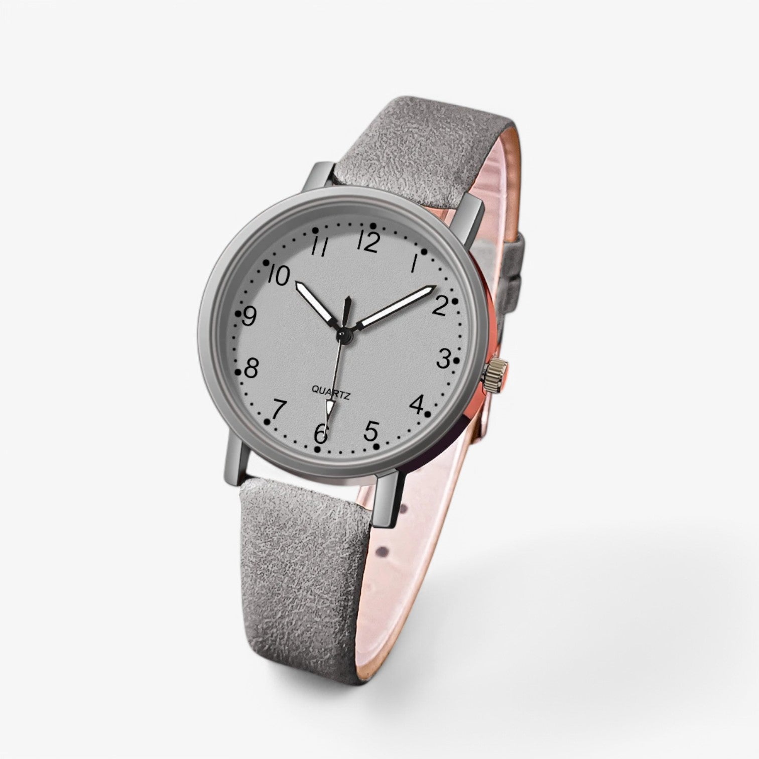 watches : Horloge Dames Zwart - Vintage Dameshorloge - Stijlvol en Comfortabel in Grijs van Pantino