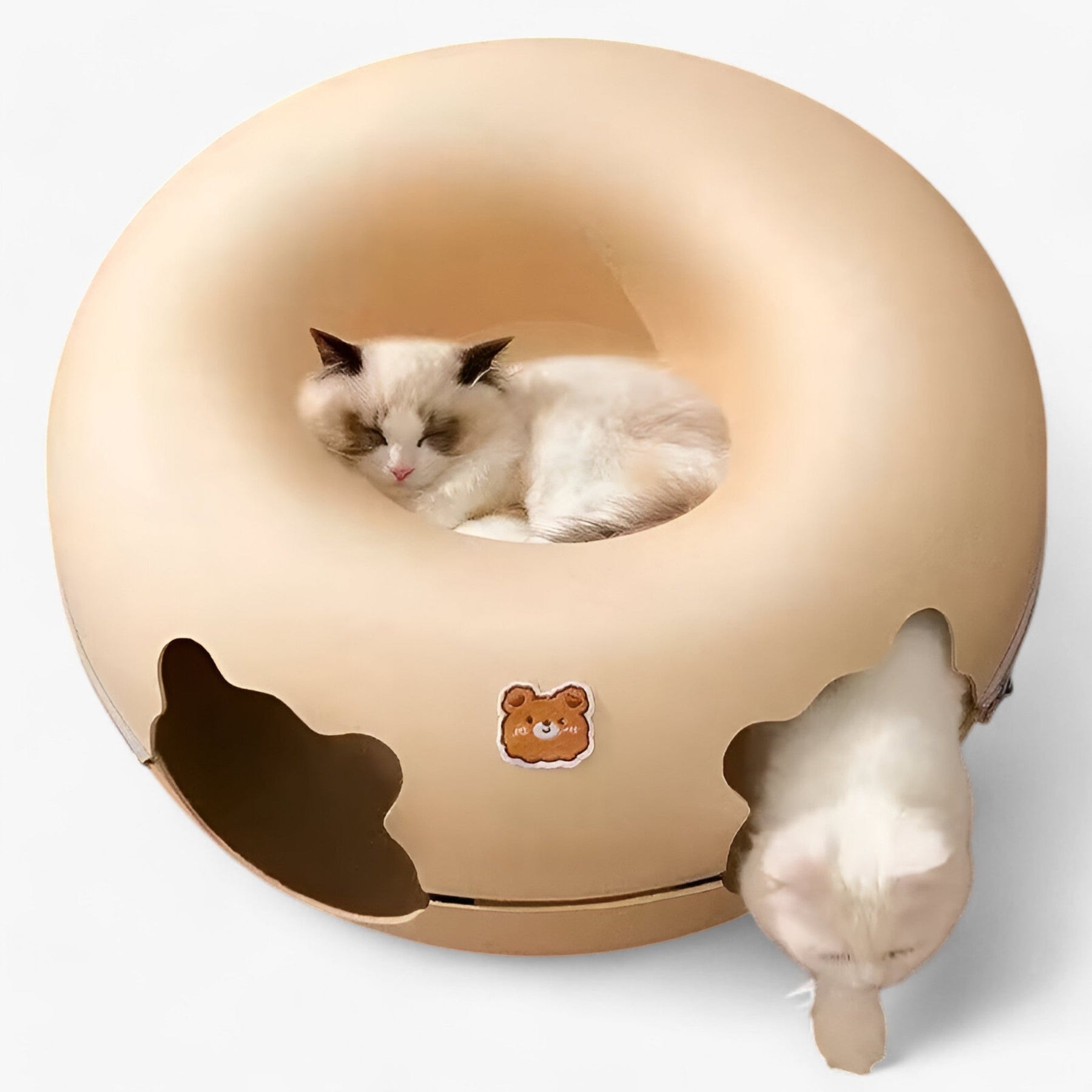 pets : Interactief Tunneltje Speelgoed voor Katten - Grijs in van Pantino