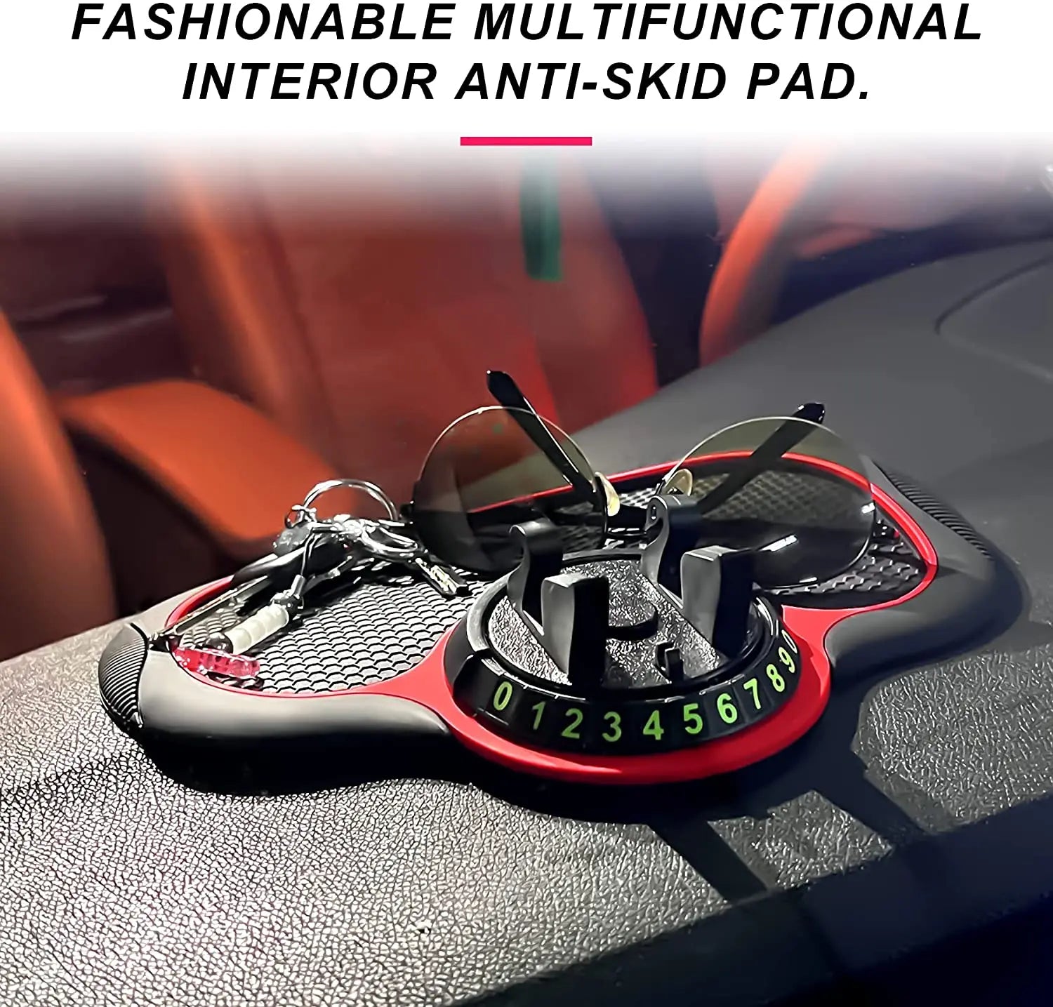 Car Dashboard Mat : DriveFlex - Multifunctionele Antislipmat 3-in-1 in van Pantino