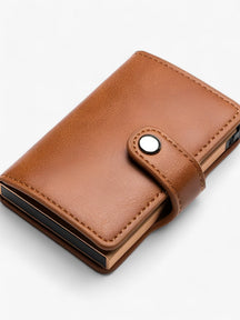 Wallet : Stijlvol & Elegant - Blauw in Koffie van Pantino