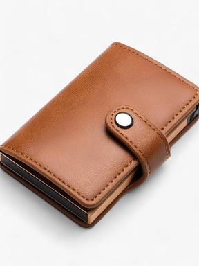 Wallet : Stijlvol & Elegant - Blauw in Koffie van Pantino