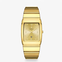 watches : Horloge Heren Goud Zilver - Casual Luxe Herenhorloge in goud goud van Pantino