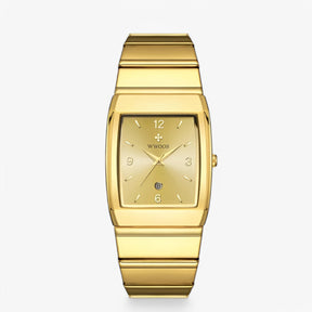 watches : Horloge Heren Goud Zilver - Casual Luxe Herenhorloge in goud goud van Pantino