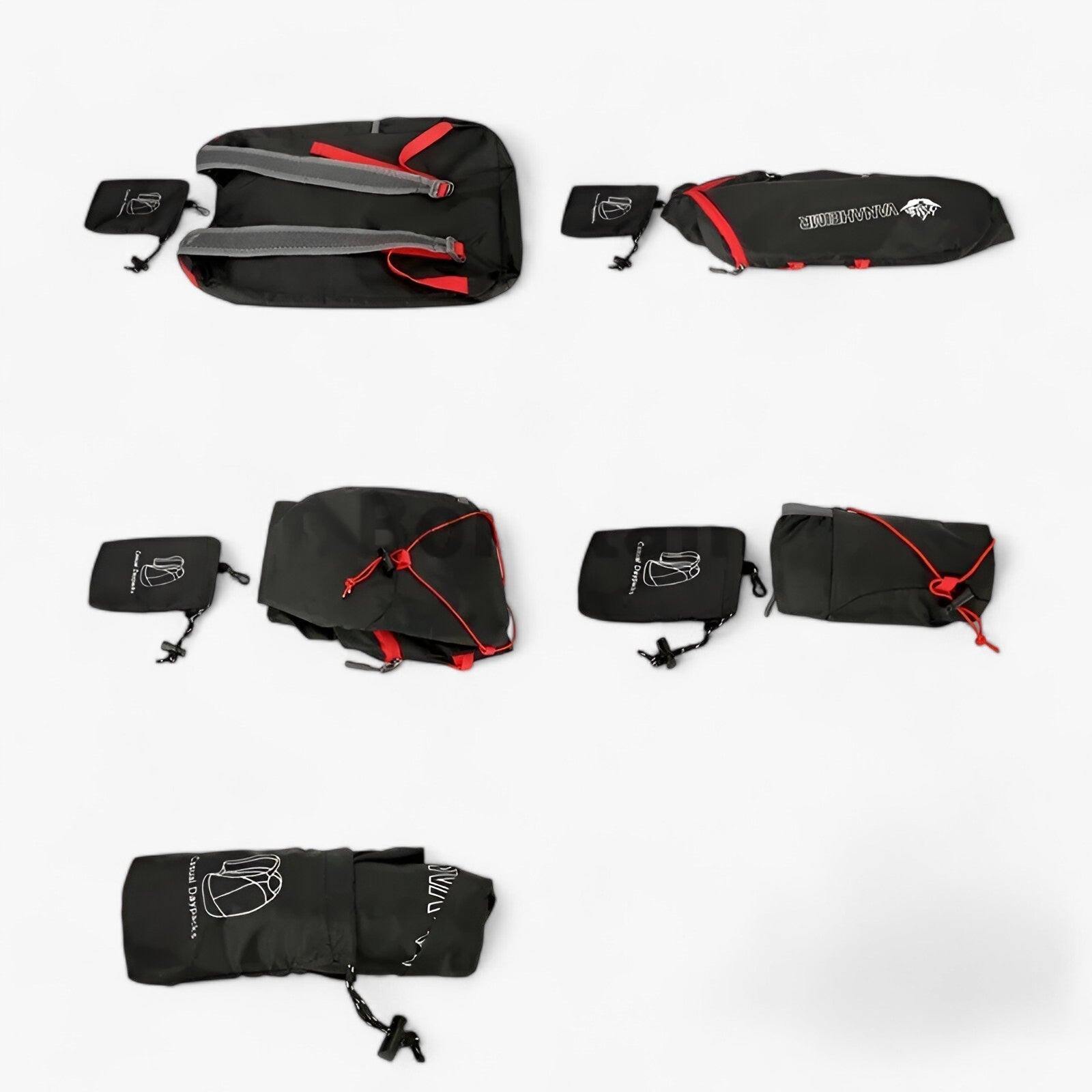 bags : Opvouwbare Rugzak - Compact en Praktisch - Donkerblauw in van Pantino