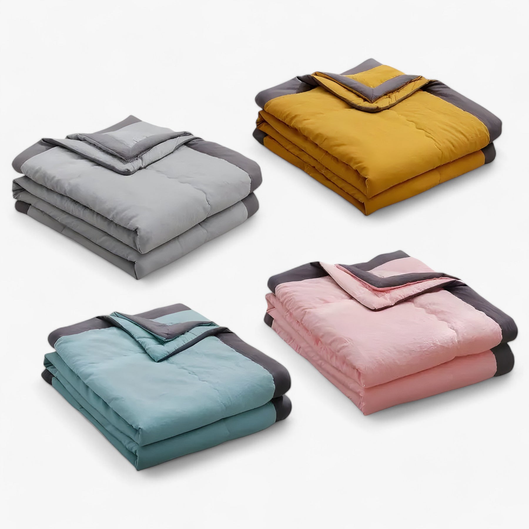 home & garden : Koele IJsdeken - Comfortabel en Fris voor Zomer en Reizen - Geel in van Pantino