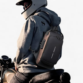 bags : Schoudertas Zwart - Diefstal USB in van Pantino