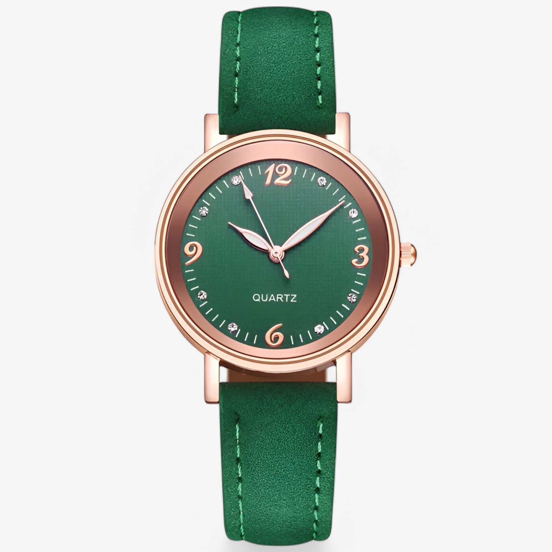 watches : Roestvrij Staal Kwarts Horloge - Paars in Groen van Pantino