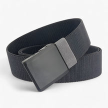 Belt : Elastische Riem voor Actieve Levensstijl - Marineblauw in Donkergrijs van Pantino