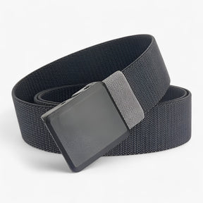 Belt : Elastische Riem voor Actieve Levensstijl - Marineblauw in Donkergrijs van Pantino