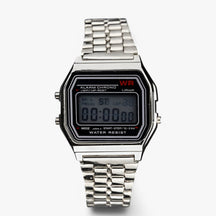 watches : Horloge Rosé Goud - Roestvrij Staal Militair Digitaal in zilver van Pantino