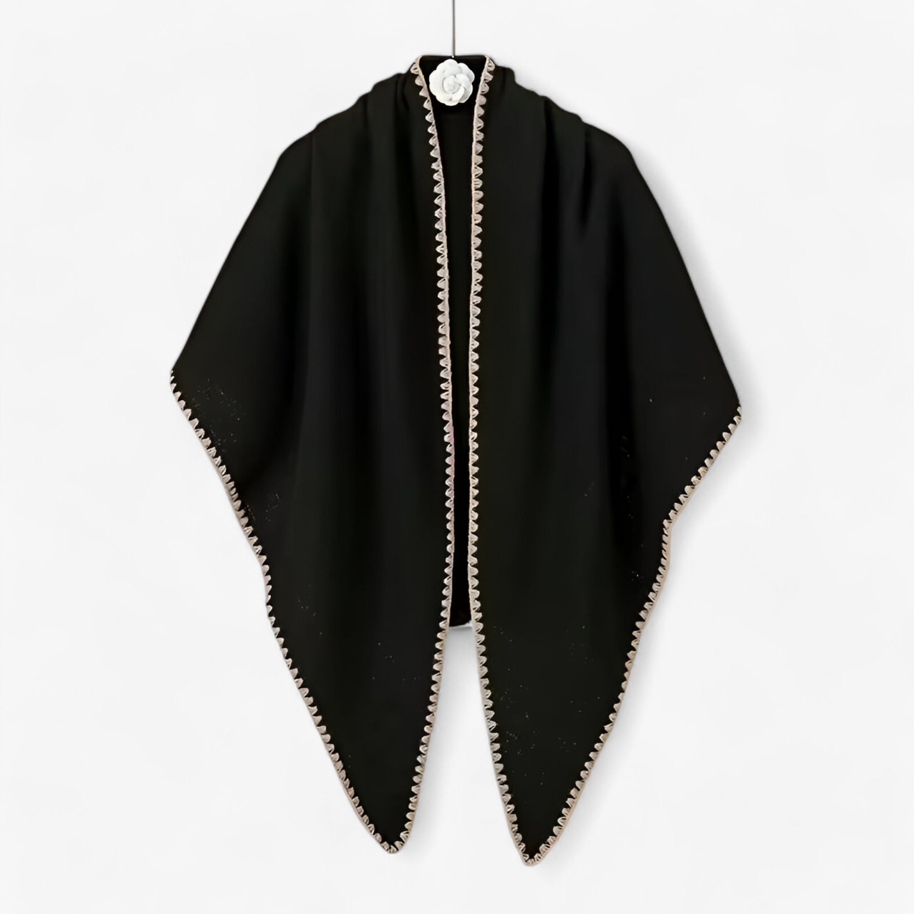 Pashmina Scarf : Effen Pashmina Driehoek - Stijlvolle Warmte voor Elke Gelegenheid in YR248-02 van Pantino