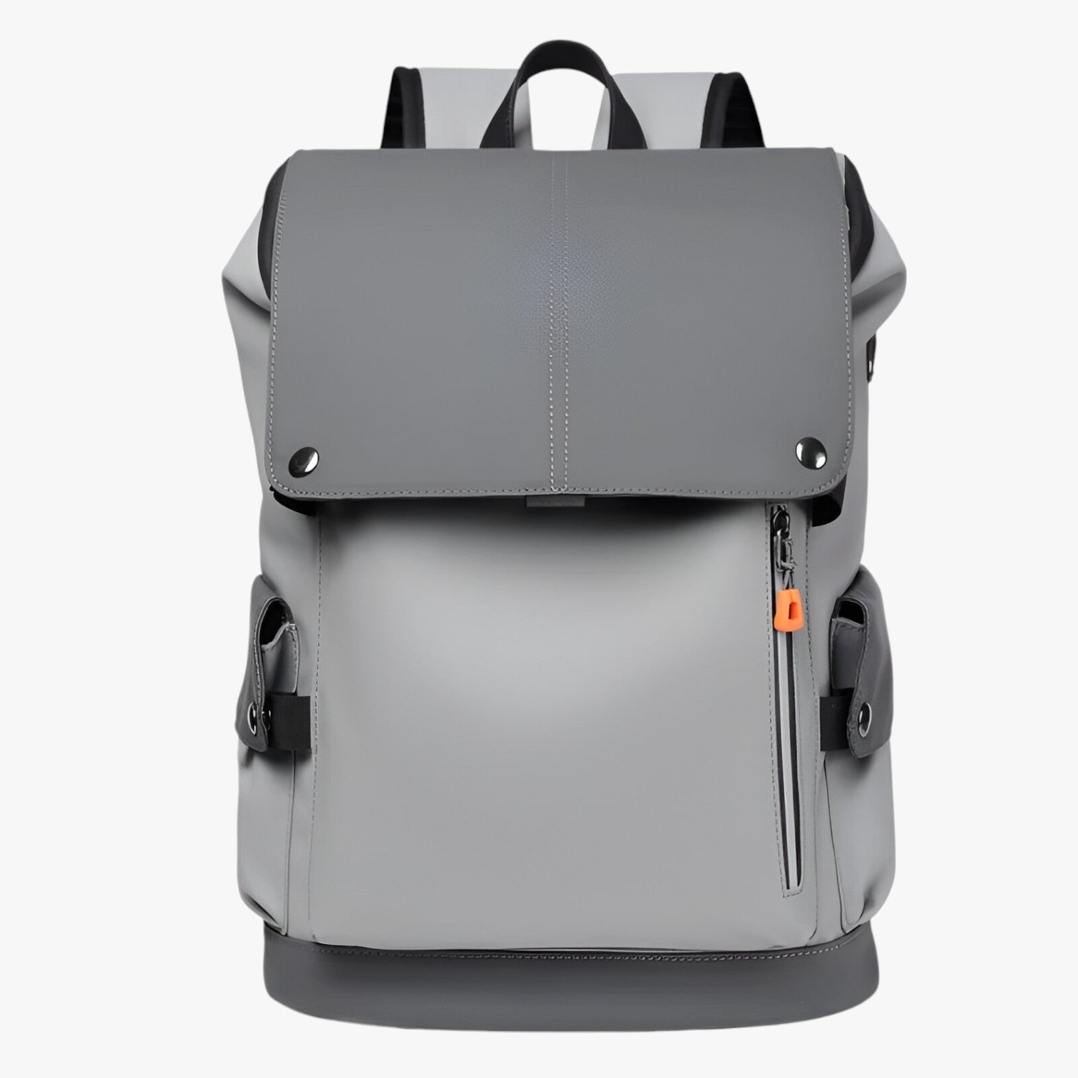 bags : Rugzak Donkergrijs - Stijlvolle Waterdichte Laptop met USB Opladen in Lichtgrijs van Pantino