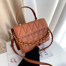 bags : Clarissa Crossbody Handbag Polyester 21cm in light brown van Pantino
