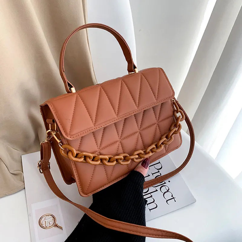 bags : Elegante Handtas Dames Medium Size Patroon - Zwart in van Pantino