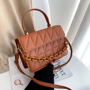 bags : Elegante Handtas Dames Medium Size Patroon - Zwart in van Pantino