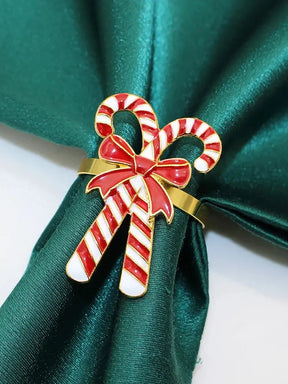 home & garden : 6 Kerstservettenringen met Dennenappels - Perfect in B van Pantino
