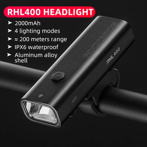outdoor equipment : Koplamp voor Fietsen - RHL600 Blauwe Type-C in van Pantino