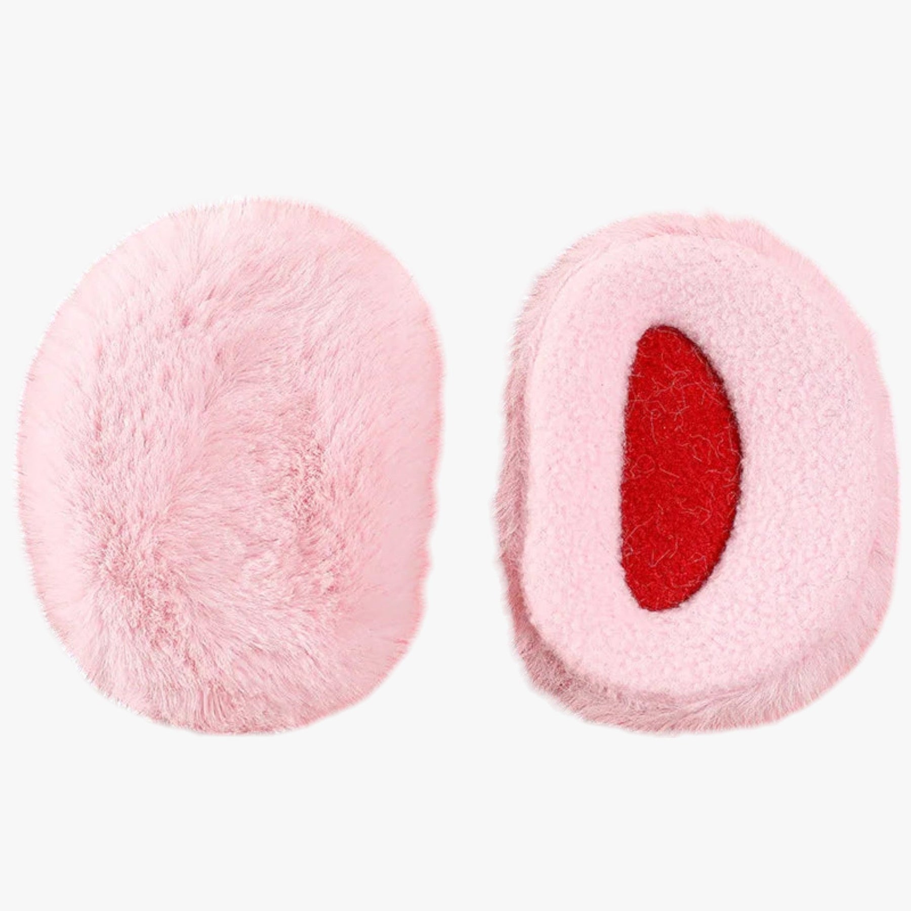 Ear Muffs : Fleece Oorbeschermers Zonder Band - Ultieme Winterwarmte - Zwart-Klein in van Pantino