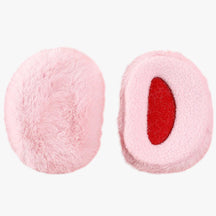 Ear Muffs : Fleece Oorbeschermers Zonder Band - Ultieme Winterwarmte - Zwart-Klein in van Pantino