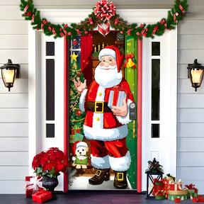 home & garden : HolidayCheer - Kerst Achtergrondbanner van Polyester - Creëer een Feestelijke Sfeer voor Uw Decoraties in Stijl-2 van Pantino