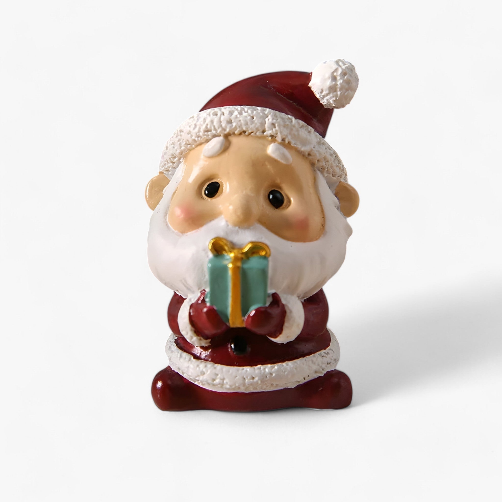 home & garden : Micro Landschap Kerstdecoraties - Voeg een Schattige Touch Toe aan Uw Bureau en Auto in Kerstman van Pantino
