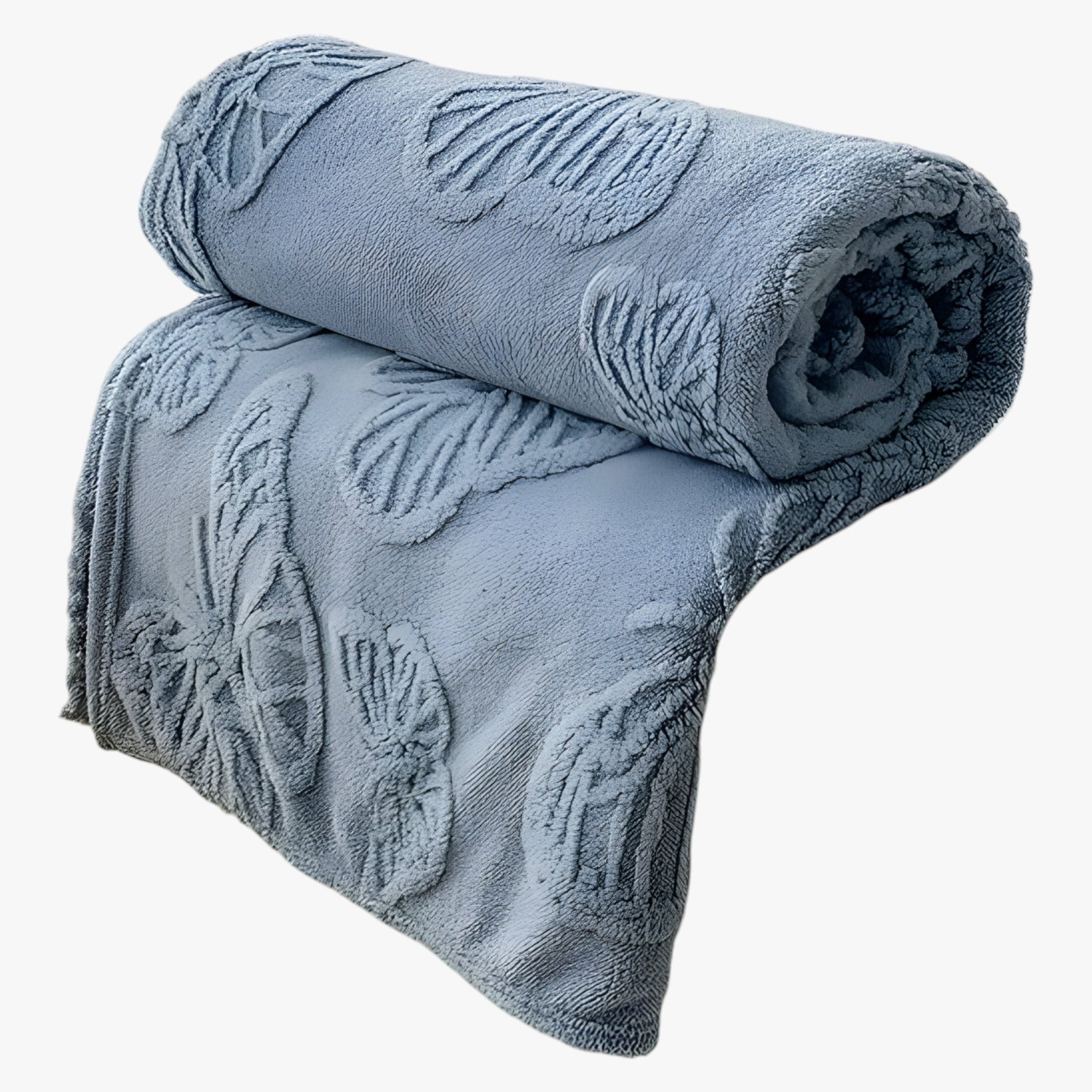 home & garden : Vlinderpatroon Deken - Veelzijdig Comfort voor Alle Seizoenen - Paars in Blauw van Pantino