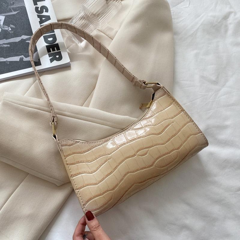 Dress : Handtas Dames Zwart - Trendy Design - Synthetisch Leer in van Pantino