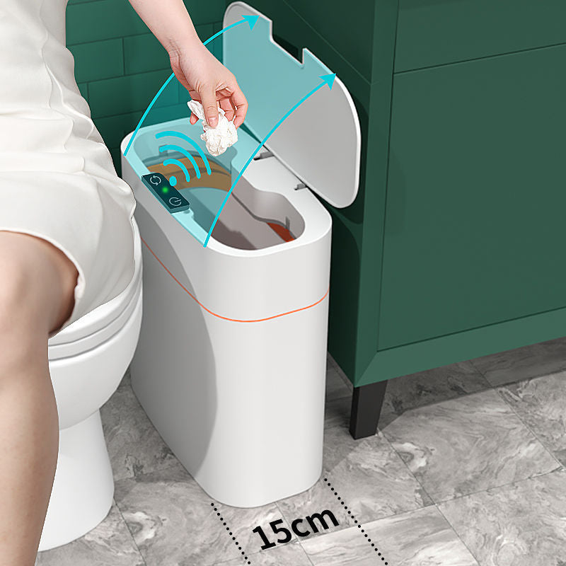 home & garden : Smart Prullenbak 13 L - Met Infrarood Sensor - Wit in van Pantino